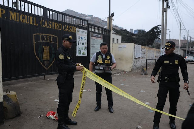 Hallan granada de guerra y mensaje extorsivo frente al penal Castro Castro en San Juan de Lurigancho (Foto: GEC)