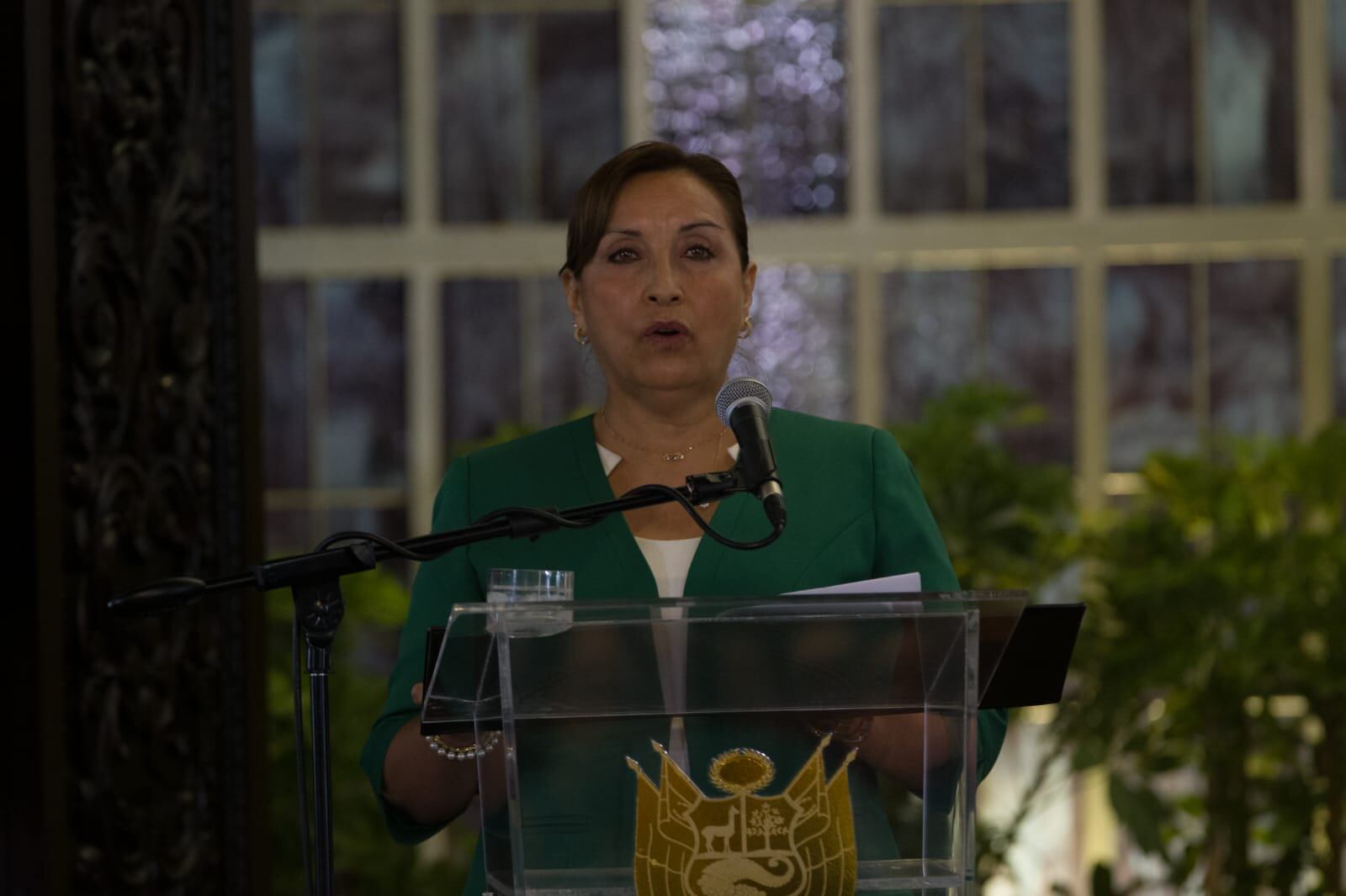 Presidenta de la República, Dina Boluarte. (GEC)