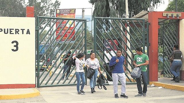 UNMSM: Hampones asaltan a dos estudiantes al día