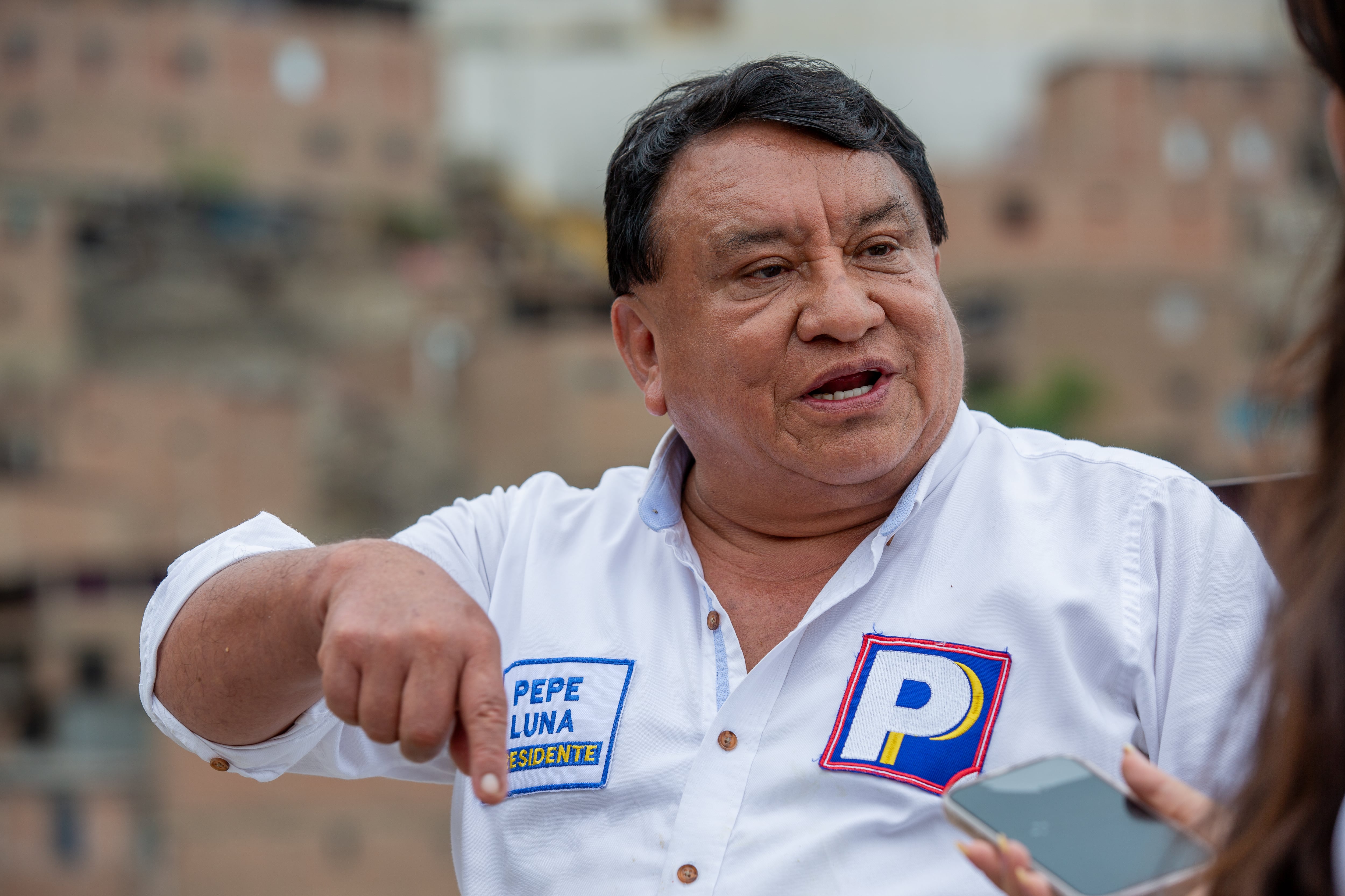José Luna Gálvez es congresista y hoy postula por la presidencia con el partido Podemos. (Foto: Fernando Sangama/GEC)