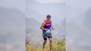 Arequipeño José Manuel Quispe se prepara para la carrera de montaña Canchaque Trail Fest