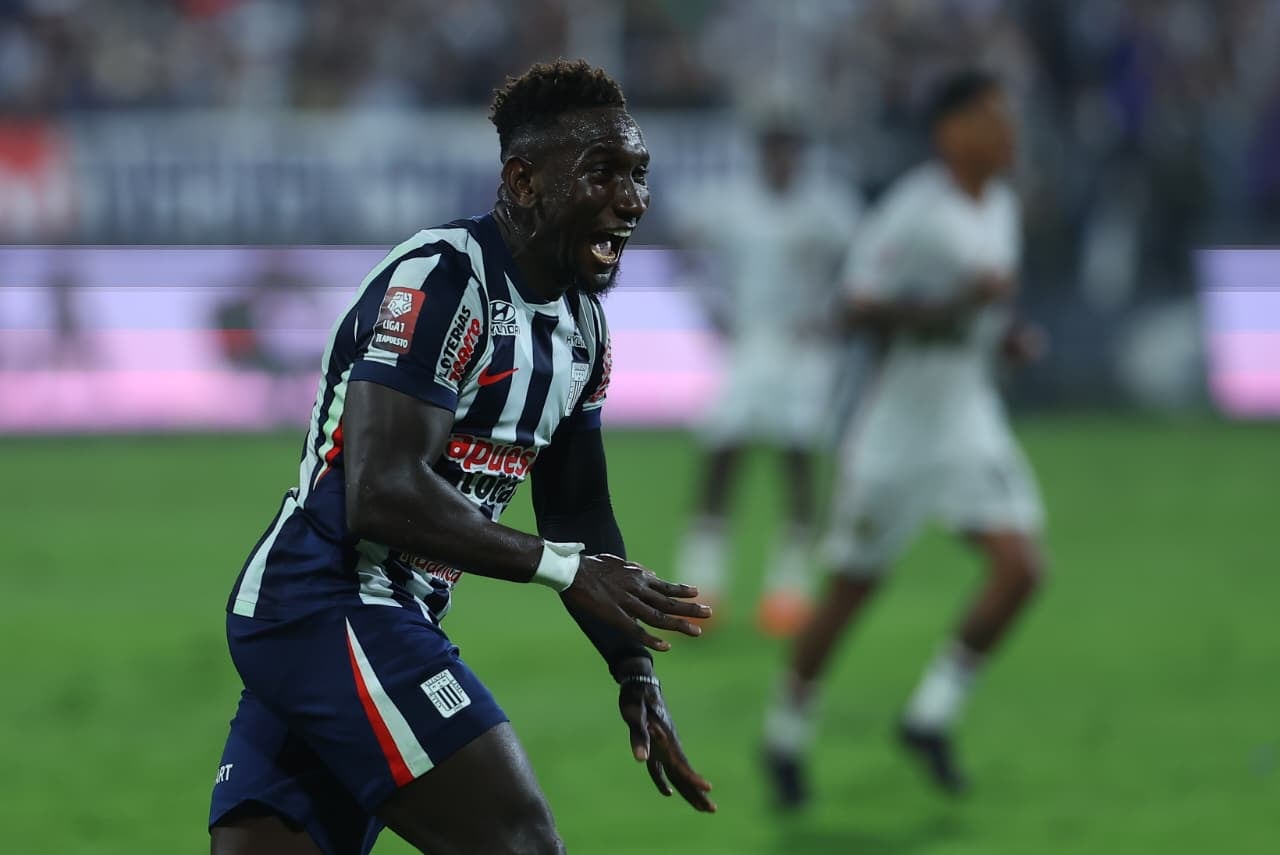 Eryc Noriega en el Alianza Lima vs. CD Moquegua. (Foto: Giancarlo Avila / GEC)