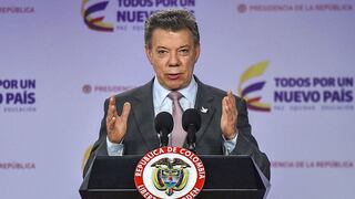 Juan Manuel Santos: "alto al fuego con las FARC cesa el 31 de octubre"