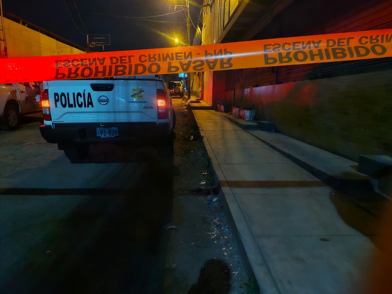 Extranjero acribillado en Arequipa. Foto: HBA Noticias.