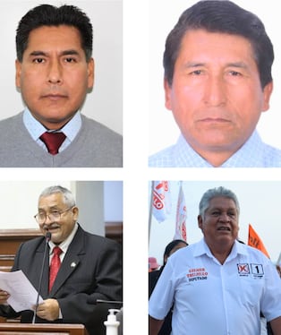 Virtuales parlamentarios estarían aliados a la minería ilegal en el nuevo Congreso. Foto: Composición GEC.