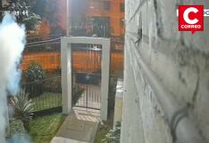 Cercado de Lima: Delincuentes lanzan explosivo dentro de condominio residencial