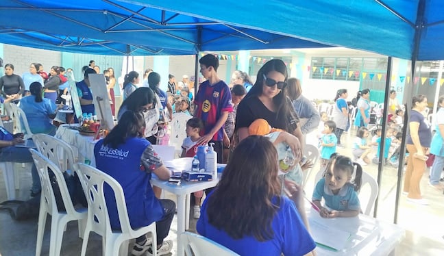 Ica: promueven la salud bucal en niños de La Tinguiña con jornada integral