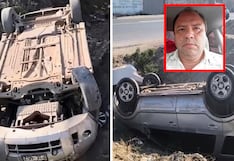 Suboficial PNP en retiro fallece tras despistarse su camioneta en Chiclayo