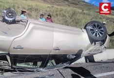 Huancavelica: Cinco personas resultan heridas tras accidente en Chupán
