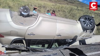 Huancavelica: Cinco personas resultan heridas tras accidente en Chupán
