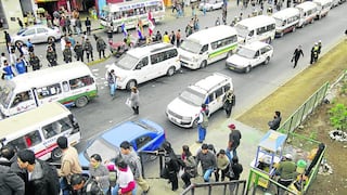 Municipalidad de Lima multará a taxistas informales