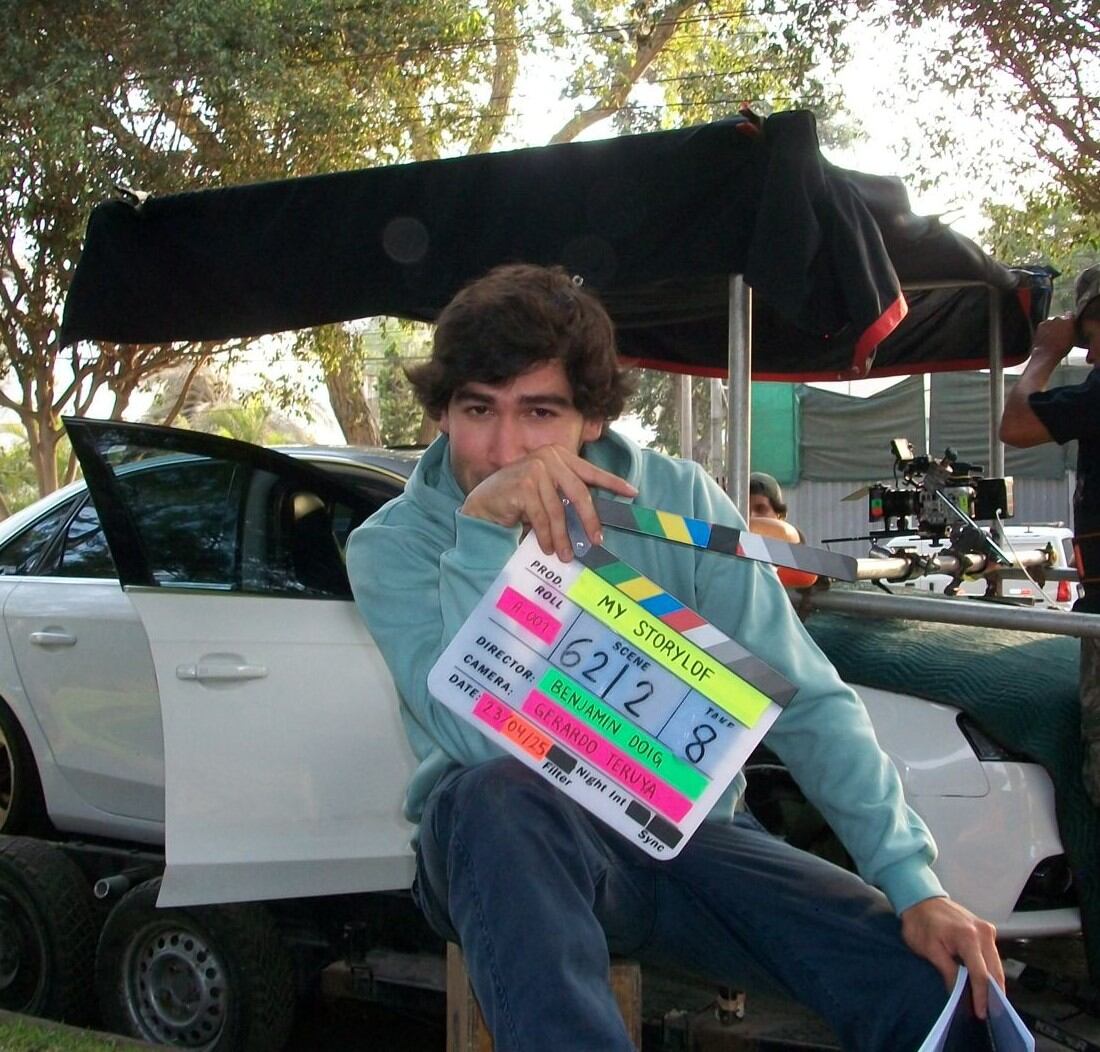 "La película es un proyecto bastante personal, ha salido literalmente, suene cursi o no, de mi corazón, como una necesidad, como algo que se tenía que hacer", dice Doig.