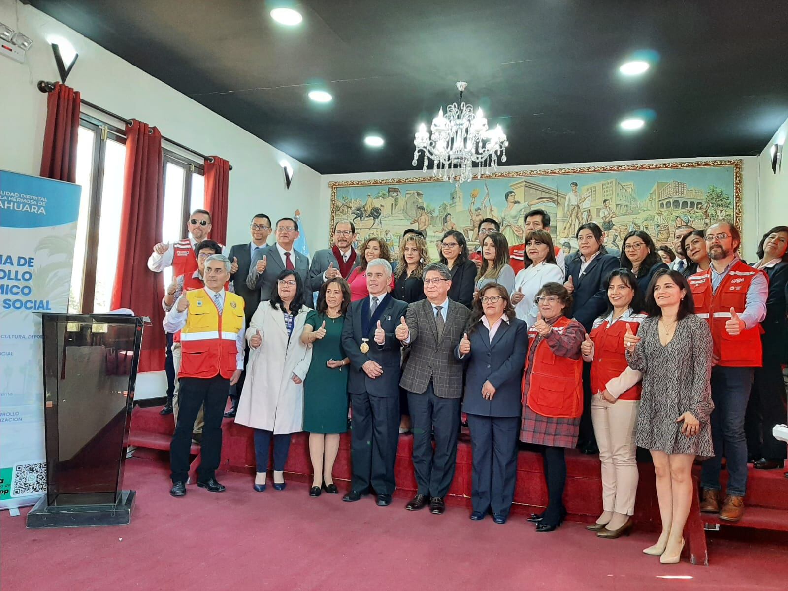 En el distrito de Yanahuara, se instaló el programa a fin de coordinar acciones. (Foto: GEC)