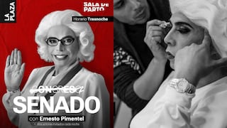 Ernesto Pimentel protagoniza “Senado”, obra política que llega al Teatro La Plaza