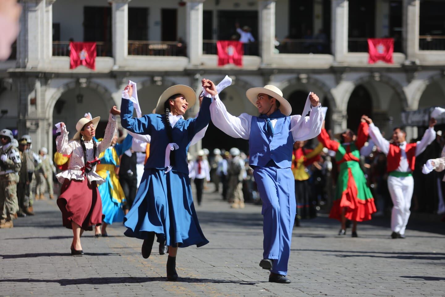 Arequipa está de fiesta por su aniversario. (Foto: Leonardo Cuito)