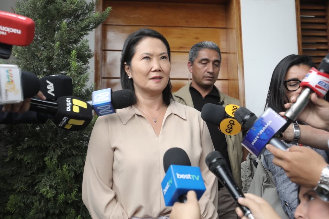 La candidata de Fuerza Popular señaló que aún quedan actas observadas por resolver y llamó a respetar el trabajo de las autoridades electorales.
