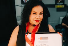 Eva Ayllón: “Mil bendiciones para el Perú, para mis compañeros, para mi público”
