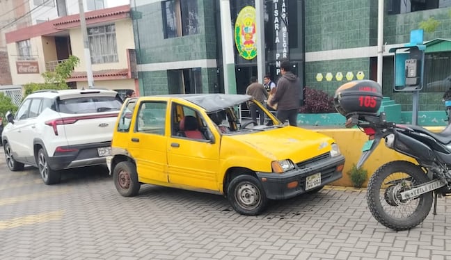 Accidente de tránsito en Mariano Melgar deja 3 heridos. Foto: GEC.