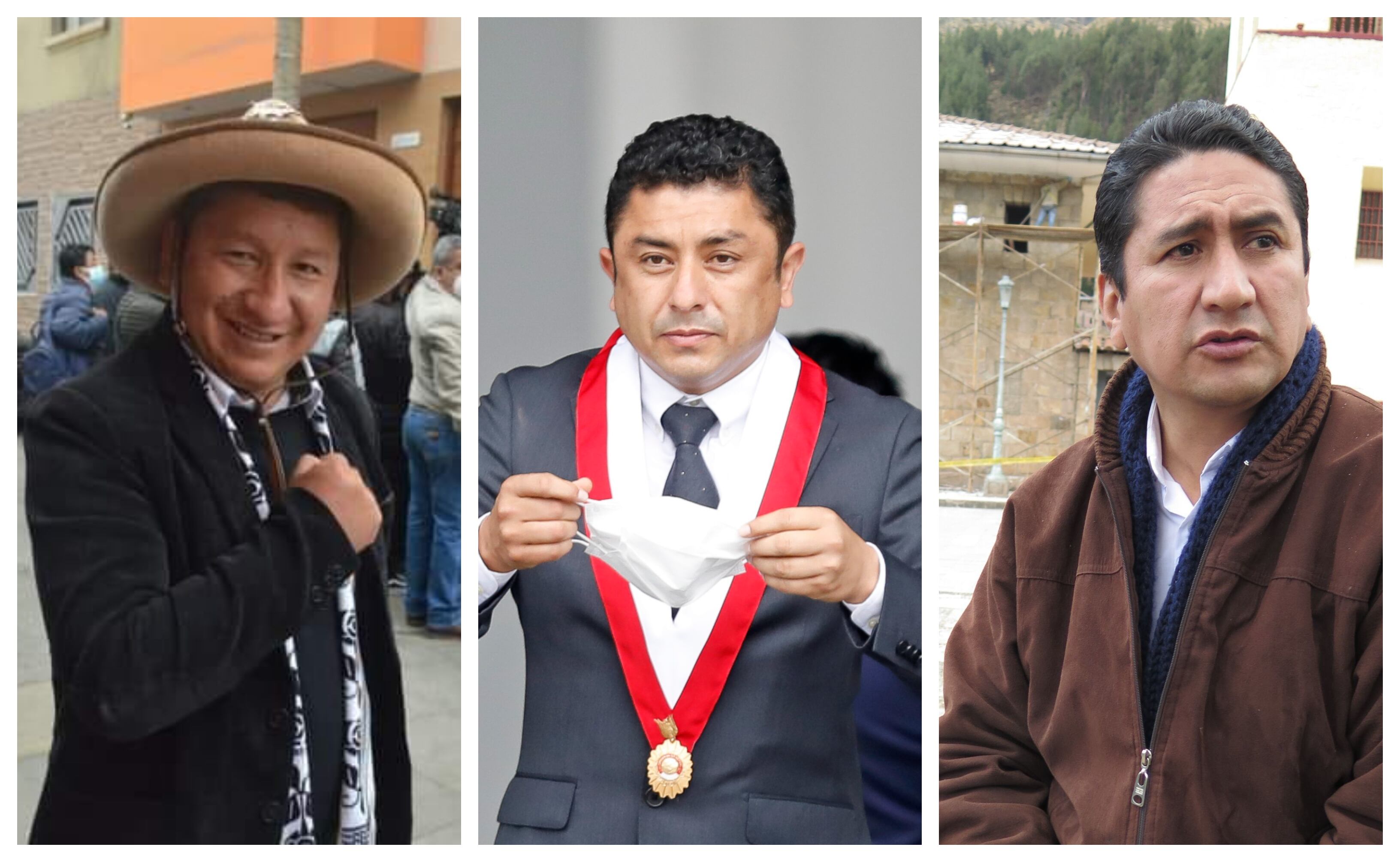 Vladimir Cerrón, Guido Bellido y Guillermo Bermejo enfrentan un proceso judicial.