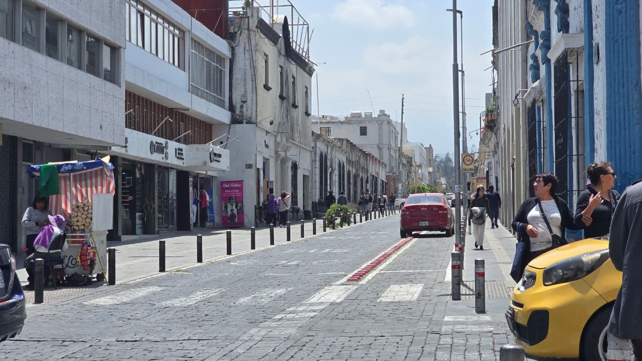 Jerusalén, la antigua calle de Los Nobles de Arequipa. (Foto: Yunsu Pariapaza/@photo.gec)