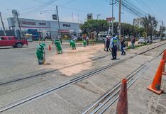 Derrame de combustible causa accidentes en Av. Aviación de Arequipa