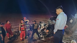 Pisco: accidente deja dos muertos y heridos en el kilómetro 12 de la vía Los Libertadores