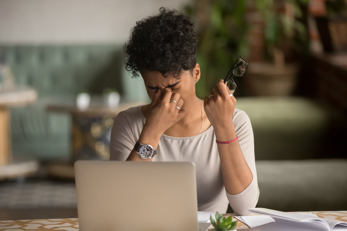 Dolores de cabeza, cansancio ocular y dificultad para enfocar pueden indicar cambios en la visión. En el marco del Día Mundial de la Visión, especialistas recomiendan incorporar los controles visuales como parte de los hábitos de prevención. (Foto: Shutterstock)