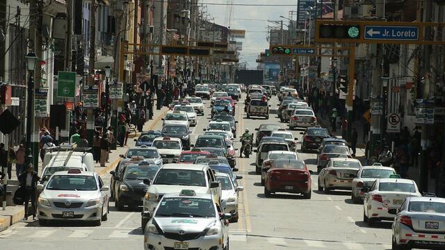 Piden no salir con vehículos particulares el 2 de octubre para no saturar parque automotor en Huancayo