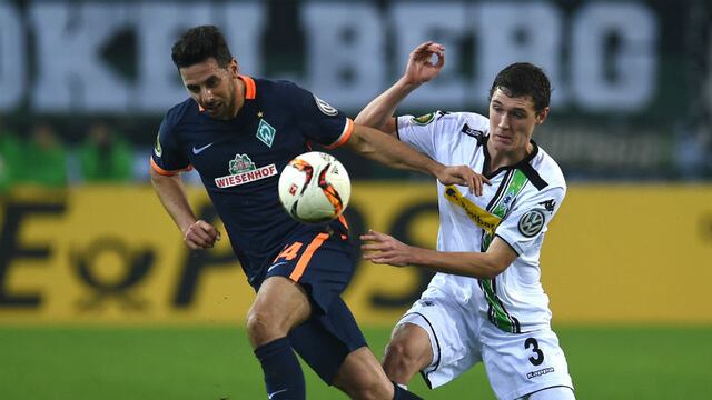 Con gol de Claudio Pizarro Werder Bremen venció al Borussia Mönchengladbach