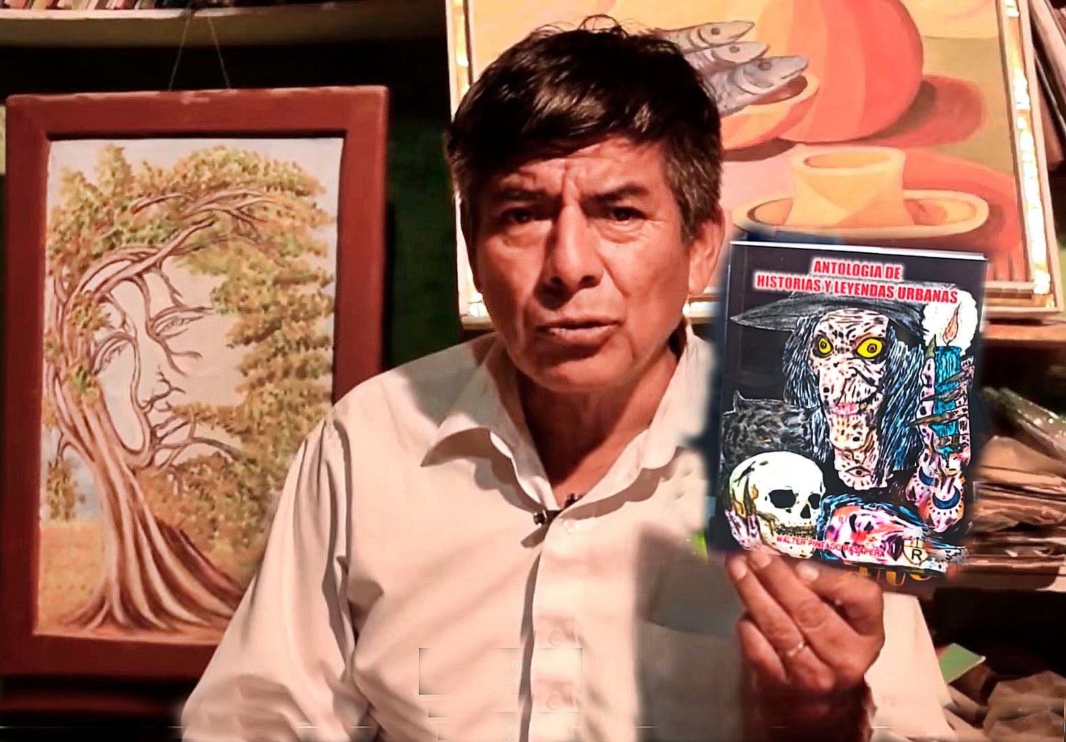 David Ramírez, disertará sobre el libro “Antología de Historias y leyendas urbanas”.
