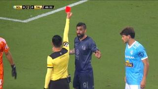 Sporting Cristal vs. Talleres: Michael Santos fue expulsado en el cuadro argentino (VIDEO)