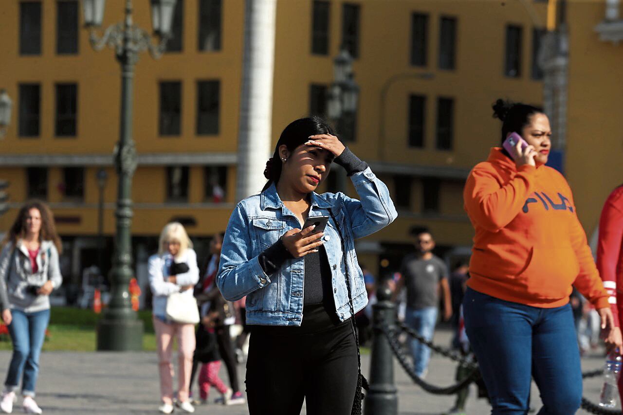 Cálido. Clima será más agradable estos días.