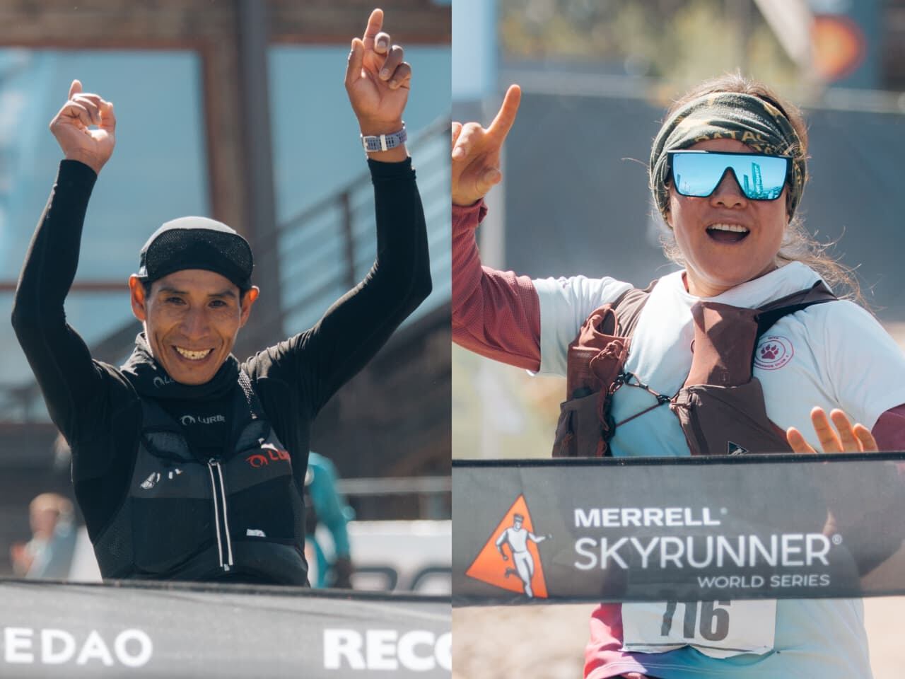 Corredores peruanos listos para la Ibarra Skyrace, que se realizará este domingo en Ecuador. Foto: Cortesía.