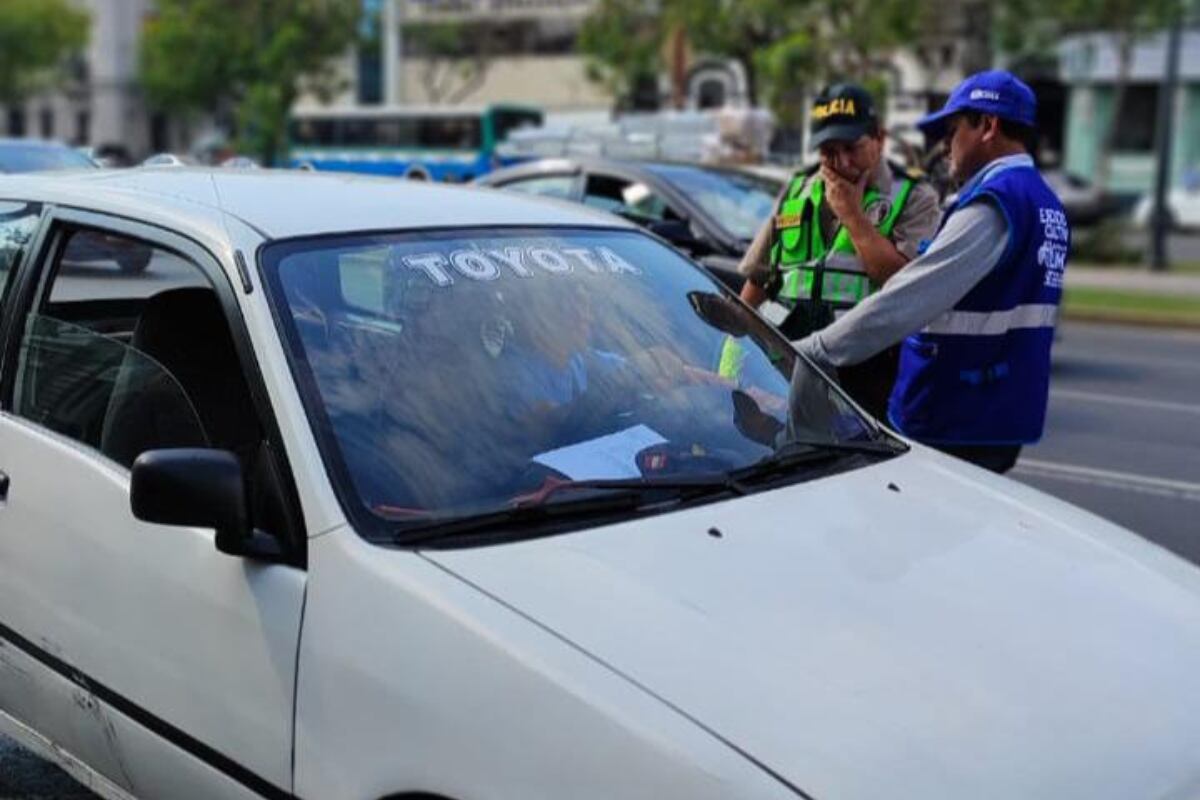La Policía Nacional del Perú retuvo un total de 4 mil 823 licencias de conducir. (Foto: SAT).