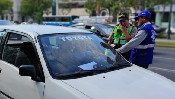 La Policía Nacional del Perú retuvo un total de 4 mil 823 licencias de conducir. (Foto: SAT).