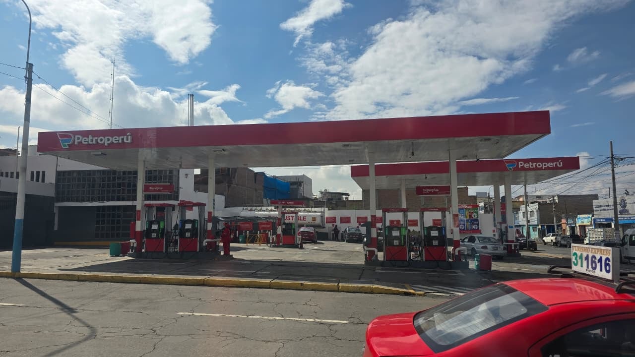 Precios de los combustible en grifos de Arequipa (Foto: Yunsu Pariapaza/GEC)