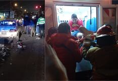 Ica: dos accidentes dejan heridos graves en Parcona en la madrugada del domingo