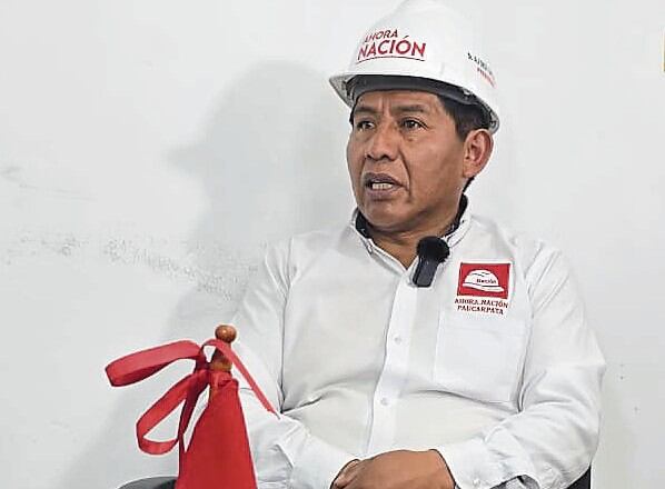 Juan Apaza, candidato a la alcaldía de Paucarpata (Foto: Omar cruz/@photo.gec)
