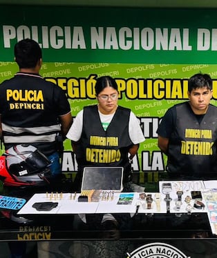 Dos personas intervenidas con municiones y dinero