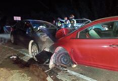 Piura: Dos docentes mueren en violento triple choque