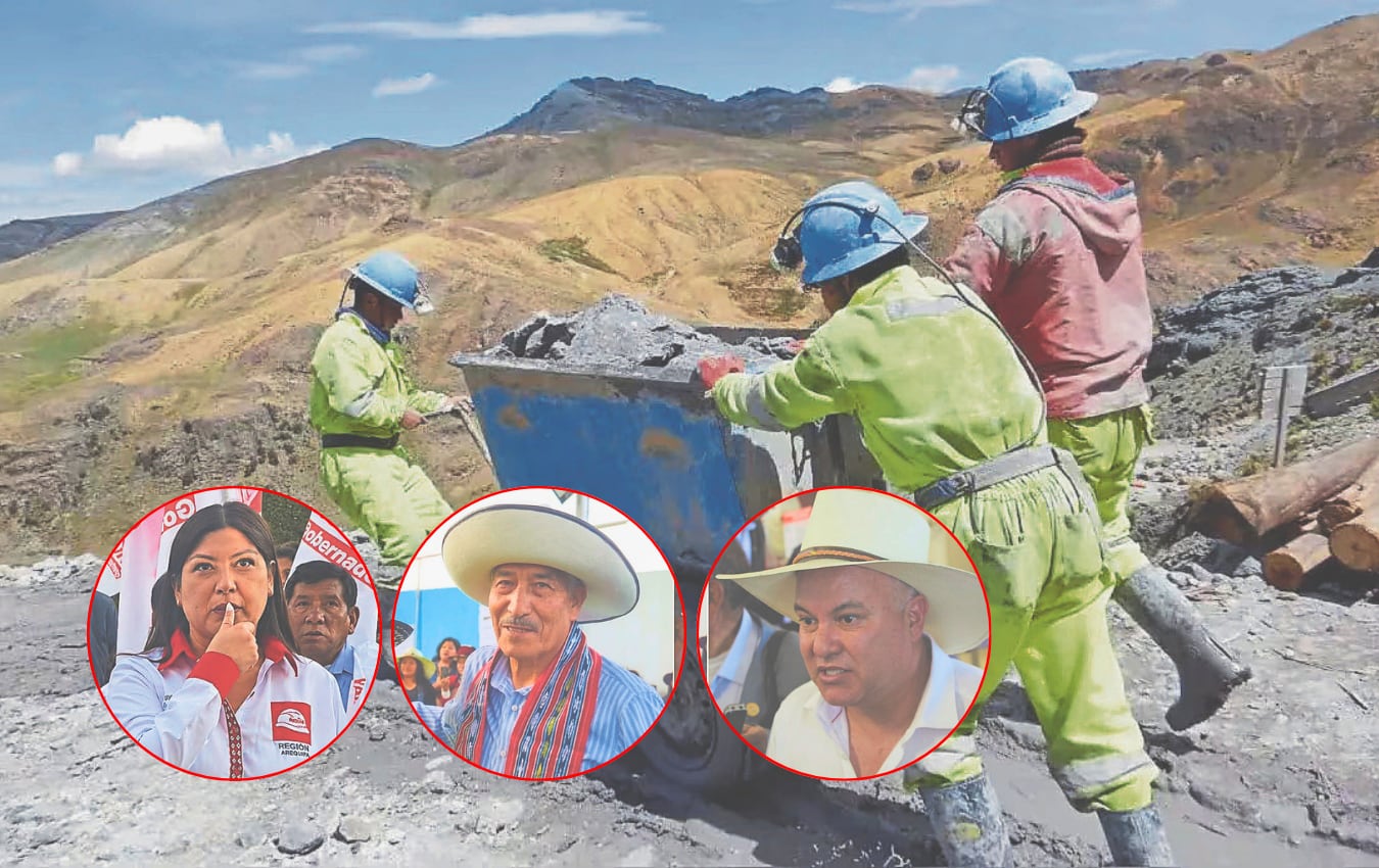 Candidatos en Arequipa con nexos en el Reinfo. Foto: Composición GEC.
