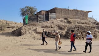 Chincha: realizan operativo de prevención del delito en el sitio arqueológico Litardo Bajo