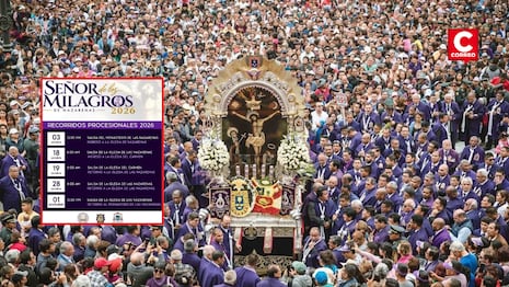 Señor de los Milagros: ATU anuncia rutas alternas por procesiones
