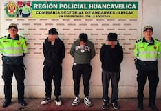 Huancavelica: detienen a tres jóvenes investigados por presunta violación sexual a menor de 15 años
