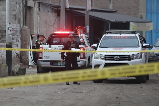 Hallan granada de guerra y mensaje extorsivo frente al penal Castro Castro en San Juan de Lurigancho (Foto: GEC)