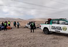 Arequipa: Un muerto y cuatro heridos en la volcadura de un automóvil en Camaná