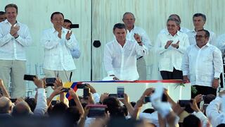 ​Presidente Juan Manuel Santos: "hay una guerra menos en el mundo y es la de Colombia"