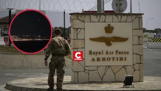 Explosiones sacuden base británica de Akrotiri tras anuncio de apoyo del Reino Unido a ataques contra Irán