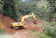 Piura: Despliegan maquinaria para restablecer tránsito en Ayabaca