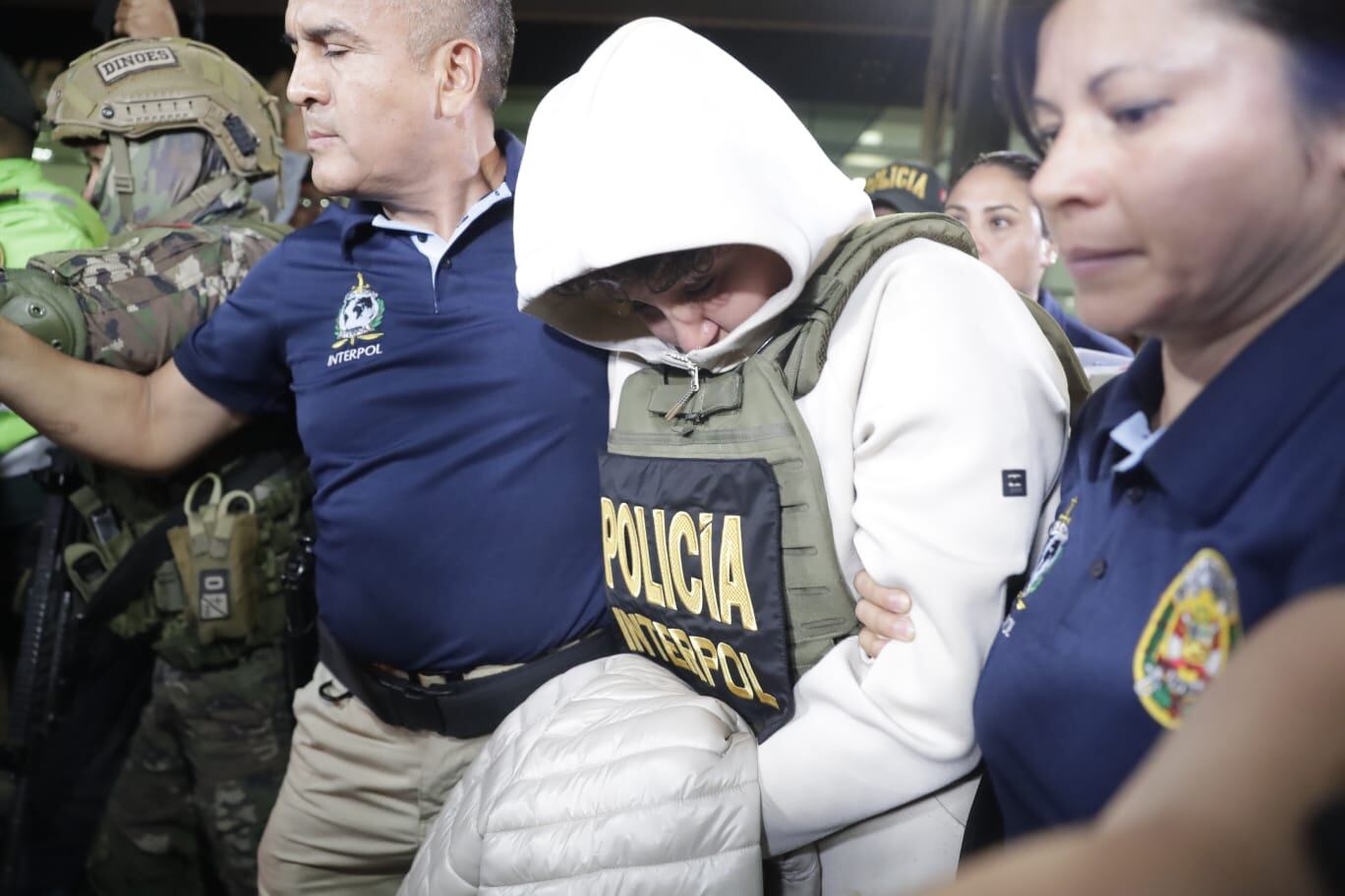 Pamela Cabanillas Sánchez es extraditada al Perú desde España por el delito estafas de entradas para conciertos. (Fotos: Hugo Pérez / @photo.gec)